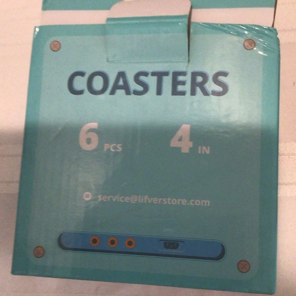 Coasters Marble Design 6pieces 4”